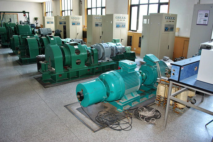 榆中某热电厂使用我厂的YKK高压电机提供动力